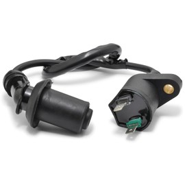 Easyboost Ignition Coil with Spark Plug Cable Spark Plug Connector for 50cc GY6 4T 139QMB Baotian BT49QT, Kymco Agility, Dink, Like, People, Super 8, Vitality, Peugeot Kisbee, Speedfight 3-4, Tweet,