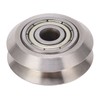 13PCS V Pulley Wheel Stainless Steel Printer Round Wheel Roller