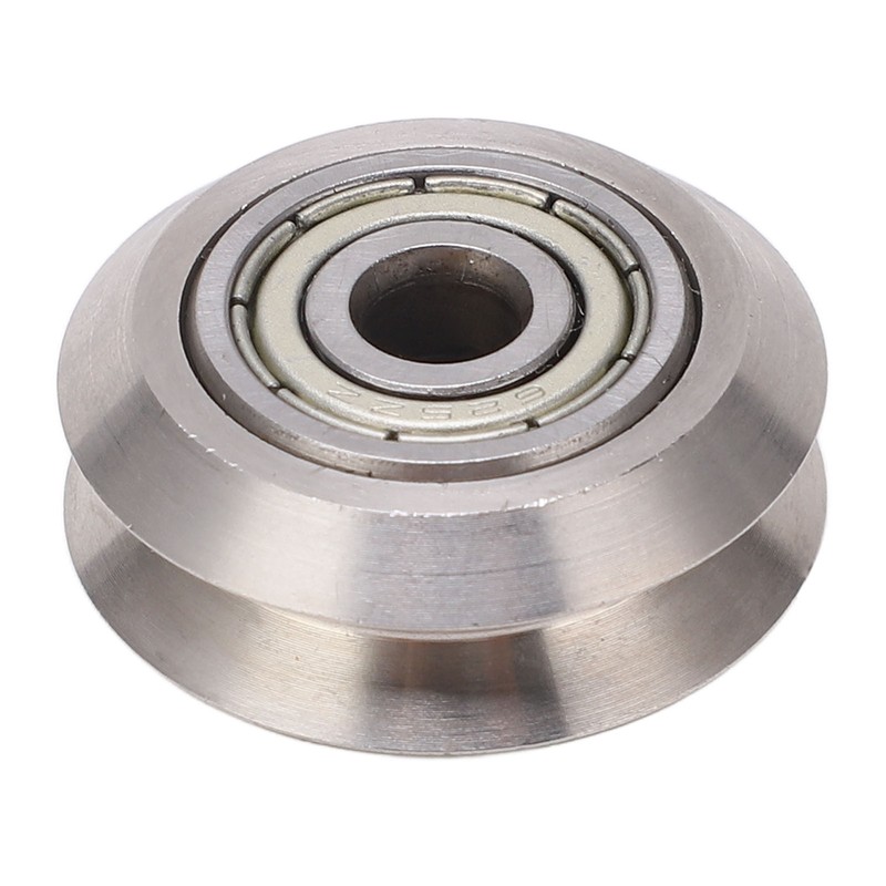 13PCS V Pulley Wheel Stainless Steel Printer Round Wheel Roller