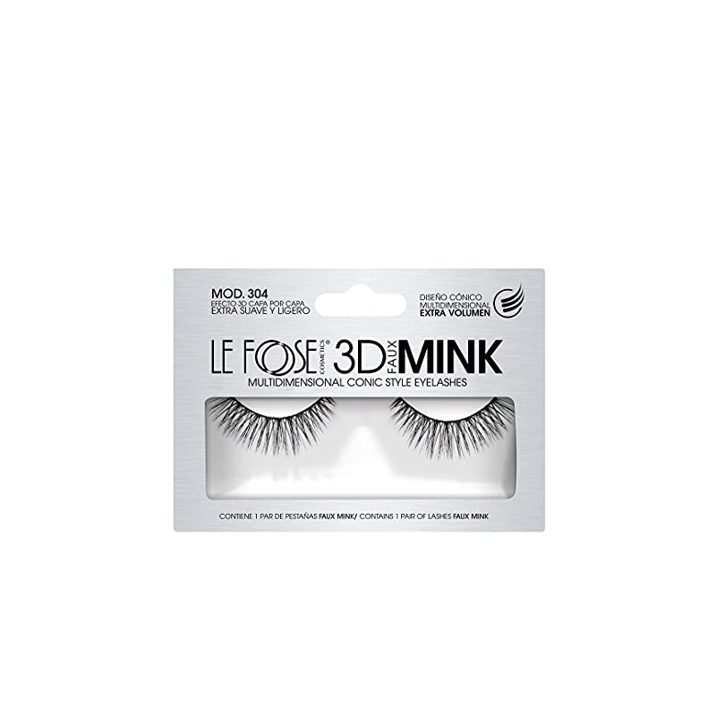 Pestañas 3D Faux Mink Le Foose