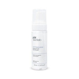 Cotton Clean Mousse Facial 150ml  Espuma Limpiadora y Desmaquillante Suave para Piel Sensible  Jabón Líquido Facial Hidratante con Extracto de...     
