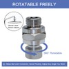 1 Pcs Adjustable Shower Arm Connector Universal Shower Head Swivel