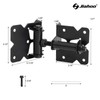 JIAHOO Self-Closing Gate Hinges, Heavy Duty Door Hinges for Wooden/Vinyl/PVC