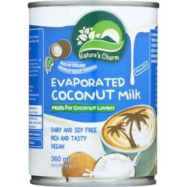 Nature's Charm Evaporated Coconut Milk, 12.2 Fluid Ounce (Pack of 12)