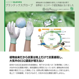 midori安全 Quality Control Gloves purantekkusuguro-bu sumusu Elastic