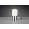 Reality Leuchten Nico R50591007 Table Lamp Metal Matt Nickel Alabaster