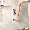 Bernkot Shower Niche, 304 Stainless Steel Shower Stool for Bathroom,