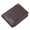 Thai Sawadee Men's Trifold Wallet, Thin, Compact, Thin, Leather Wallet,