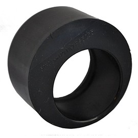 Solvent Black 50mm (56mm) x 32mm (36mm) Pipe Reducer - Pack of 2