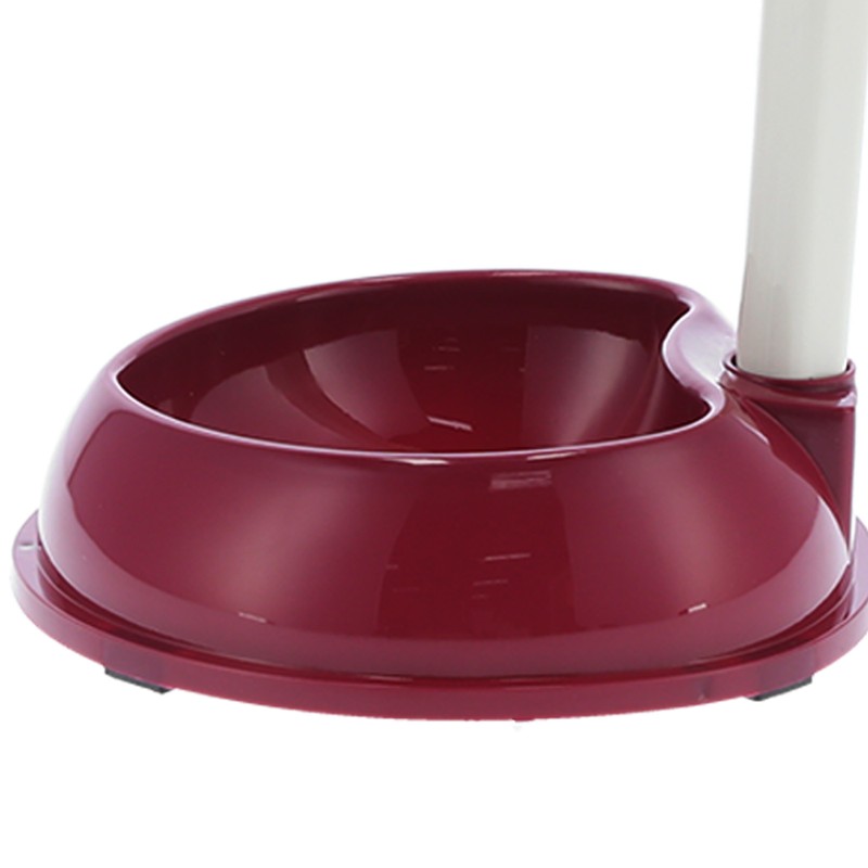 Pet Lift Drinking Fountain Food Automatic Feeding Dog Water Dispenser