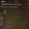 Moen Hydro Energetix Mediterranean Bronze Single Function Handheld Shower Head,