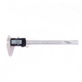 SOULONG Measurement Slide Digital Push, Electronic Brake Caliper with LCD Display 200 Mm Measurement Teaching Tools, for Household and Industry