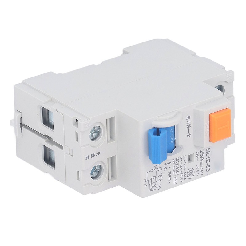 Miniature Current Circuit Breaker 1P+N Leakage Protection Switch for Engineering