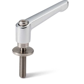 NBK LDMS-10-50-LW30-CR Mechanical Element Parts with Built-in Clamp Lever Flat Washer