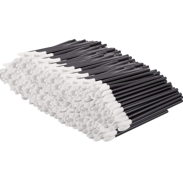 900 pcs Disposable Lip Brushes Kit Brush Wands Brushes Cotton