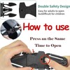 2-Pack Anti-Escape Car Seat Safety Clips - Universal Chest Strap