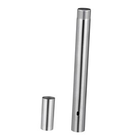 Operitacx 3 x Document Tube Holder Birth Certificate Storage Tube for Artworks Diploma Tube Certificate Holder Tube Certificate Tube Diploma Tube Holder Stainless Steel Silver