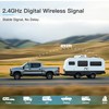 7" 1080P Wireless RV Backup Camera System, Compatible with Furrion