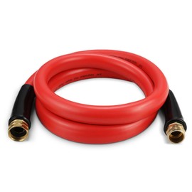 BLENDLITE Garden Hose 5ft x 3/4” Hot Water Hose, Heavy Duty -50°F to 190°F,Burst 600Psi Flexible Upgraded Rubber Hoses,3/4” Solid Fittings for All-weather Outdoor Lawn & Garden