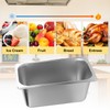 Biugaaufai 5 Pack 1/3 Size Stainless Steel Steam Hotel Pan