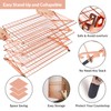 Geesta 2/3/4-Tier Collapsible Cooling Rack with Adjustable 3 Setting Design