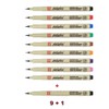 PIGMA MICRON Sakura Fineliner Brush Set of 9 + 1