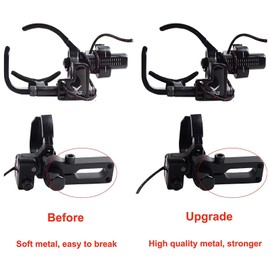 SOPOGER Drop Away Arrow Rest Upgrade Archery Rest for Compound Bow Metal Adjustment Black with Multifunctional Bow Level Tuning Tools for Rest and Sight Tunning