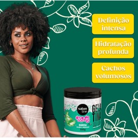 Salon Line - Linha #ToDeCacho - Gelatina Babosa 550 Gr - (#ImWithCurls Collection - Aloe Vera Gelatin Net 19.40 Oz)