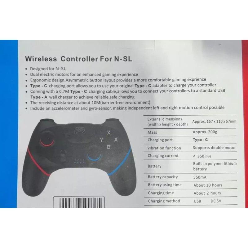 REGEMOUDAL Switch Wireless Controller For N-SL