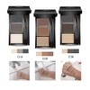 Eyebrow powder three-color brow disc waterproof eyebrow powder eyebrow makeup