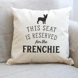 NEW - RESERVED FOR THE FRENCHIE - Cushion Cover - French Bulldog Gift Present Xmas Birthday
