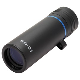 MIZAR-TEC SD-21P Monocular Telescope, 8x 0.8 inch (21 mm) Diameter, Daha Prism Small, Compact, Black