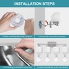 Dekang Bathroom Lights Over Mirror Brushed Nickel, Anti-Rust 4-Light Bathroom