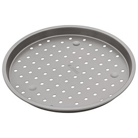 Judge JB12 Non-Stick 12" Round Pizza Crisper, Baking Tray with Holes, Dishwasher Safe 30cm x 2cm - 5 Year Guarantee