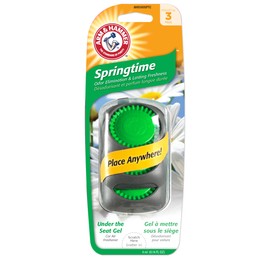 ARM & HAMMER AH8500SPT Under The Seat Air Freshener, Springtime, 3 Pack