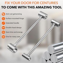 Door Hinge Adjustment Tool,Hinges Gap Adjusting Wrench,Door Hinge Repair Tool for Various Door Hinge Gaps