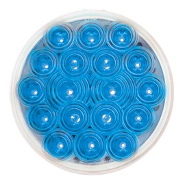 GG Grand General 76897 4 Inches Fleet Blue/Clear 18 LED Sealed Light (Interior)