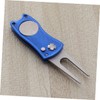 Sosoport 3pcs Golf Equipment Divot Repair Tool Ball Marker Stainless