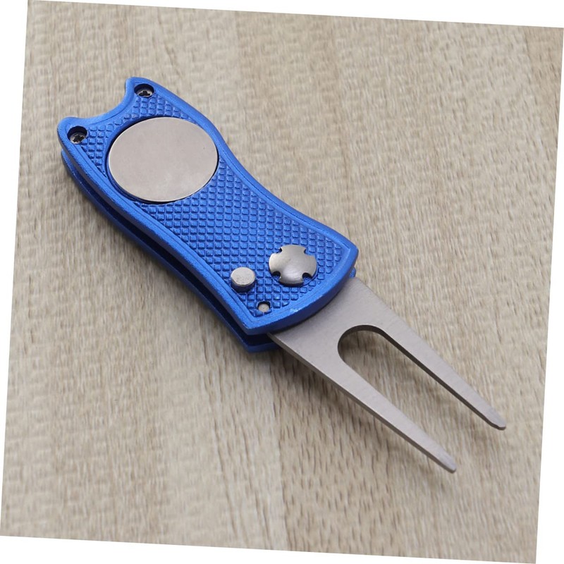 Sosoport 3pcs Golf Equipment Divot Repair Tool Ball Marker Stainless