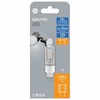 GE Lighting 93129029 LED Light Bulb, Frosted, Filament Design, 3-Watts, 400 Lumens - Quantity 1
