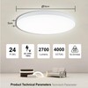 EACLL Ceiling Light LED Ceiling Light Diameter 30 cm 24