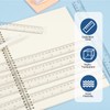 6 Pieces Plastic Ruler 30 cm / 12 Inch, Transparent