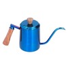 600ml Stainless Steel Manual Coffee Pot Long Narrow Spout Pour
