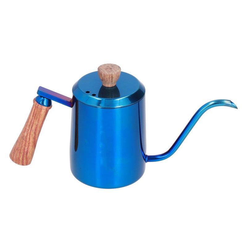 600ml Stainless Steel Manual Coffee Pot Long Narrow Spout Pour