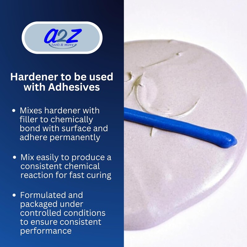 Blue Cream Hardener 4oz (Ounces) (Bulk Packaging) Great for Stone