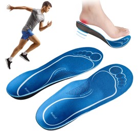 Work Boot Insoles For Men - Comfort Heavy Duty Flat Feet Insoles | Women Clothing For Sports Skate Trainer Hiking Walking Construction Standing Sneaker Hockey Basketball