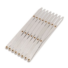 Expanding Sewing Gauge Aluminum 8 Heads Button Guide Equal Space Divider Sewing Tool for Buttons Pleats Crafts Sewing Gauge Only