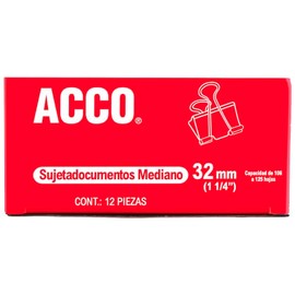 ACCO Brands Sujetadocumentos Medio, 12 Piezas. P2463                                                                                                  
