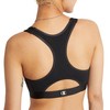 Champion Women's Absolute Eco Sports Bra (Retired, Black Color Script,
