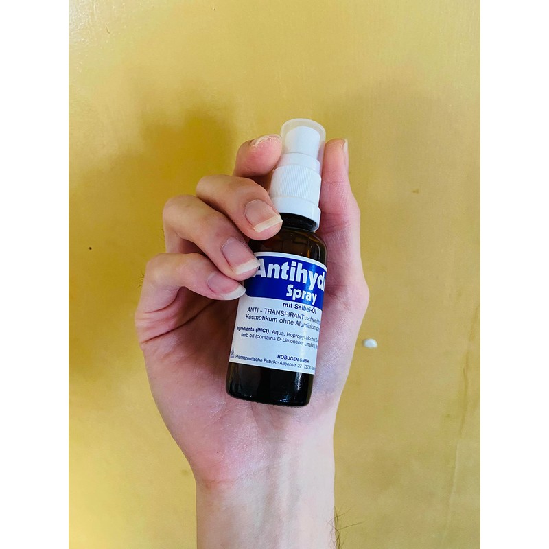 30ml Body Odor Clean Water Herbal Deodorant Spray Antiperspirant Spray